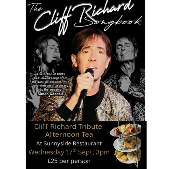 Cliff Richard Tribute Afernoon Tea - 17th September