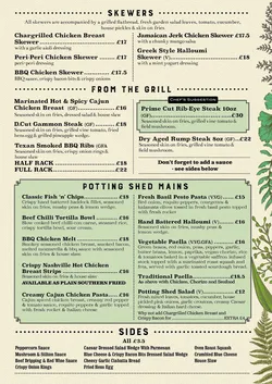Potting Shed Mains page 2025